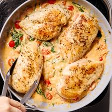 Creamy Garlic Tuscan Chicken