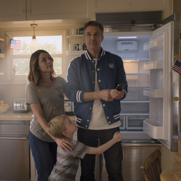 How a Father’s Simple Question About an Empty Fridge Exposed Financial Abuse and Changed Everything