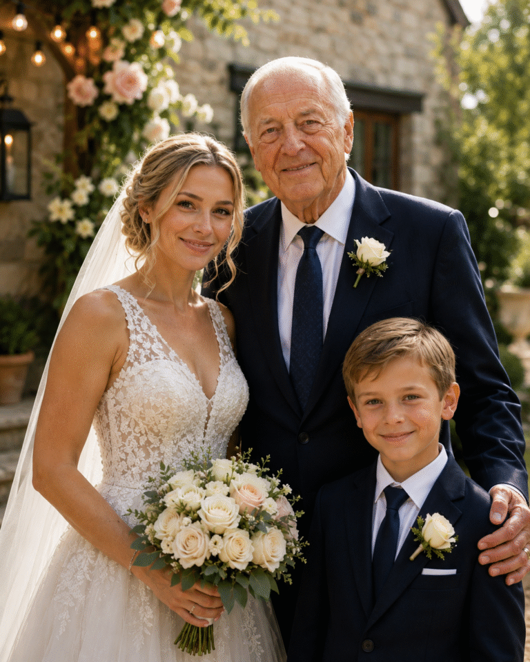 I Married a Kindhearted Older Gentleman to Save My Son’s Future And on Our Wedding Night, He Shared a Secret That Changed Everything